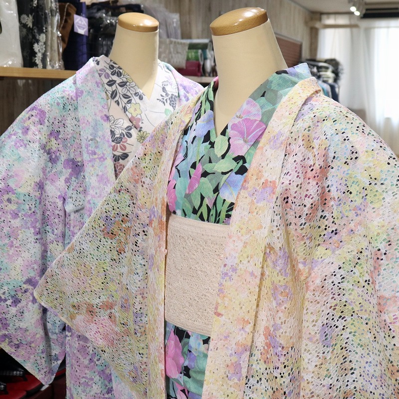 心躍る♪カラフルなレース羽織を作ってみました | 東京・大塚